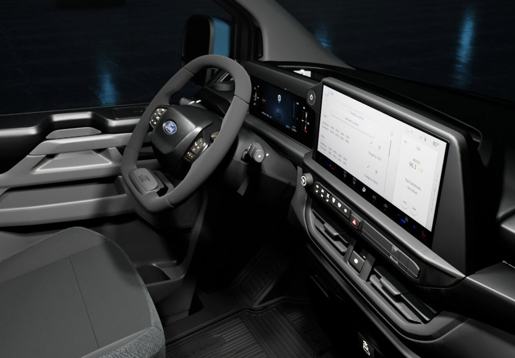 ford e transit custom interior