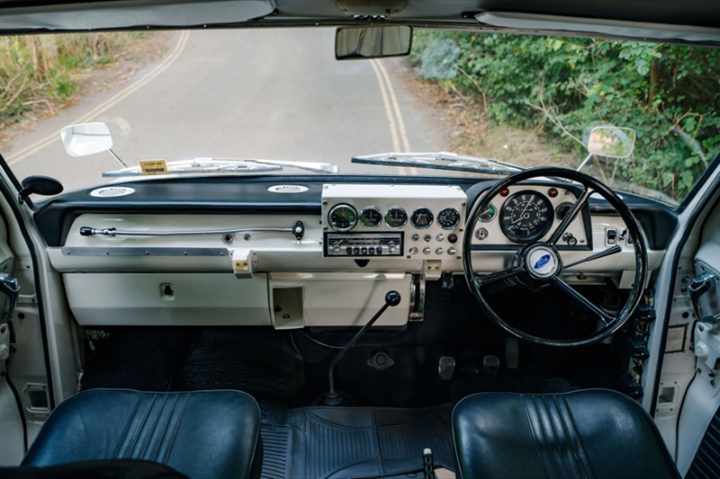 ford transit MK1 Camper Van interior