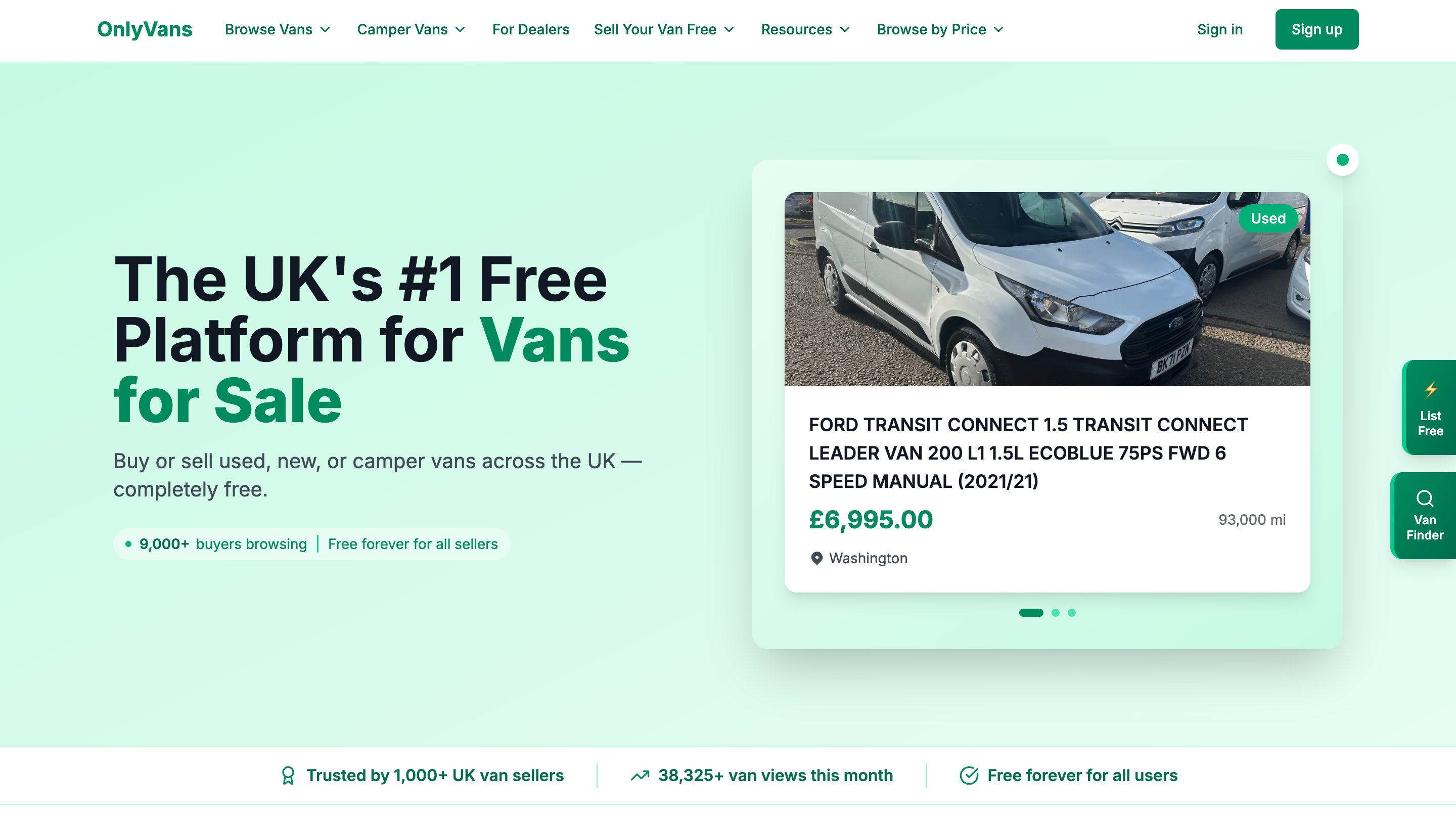 How Only Vans Helps UK Van Dealers Sell More Vans
