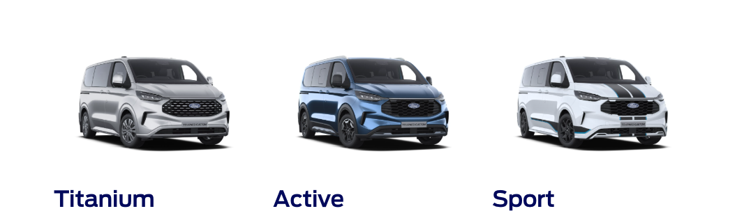 ford tourneo versions 2025