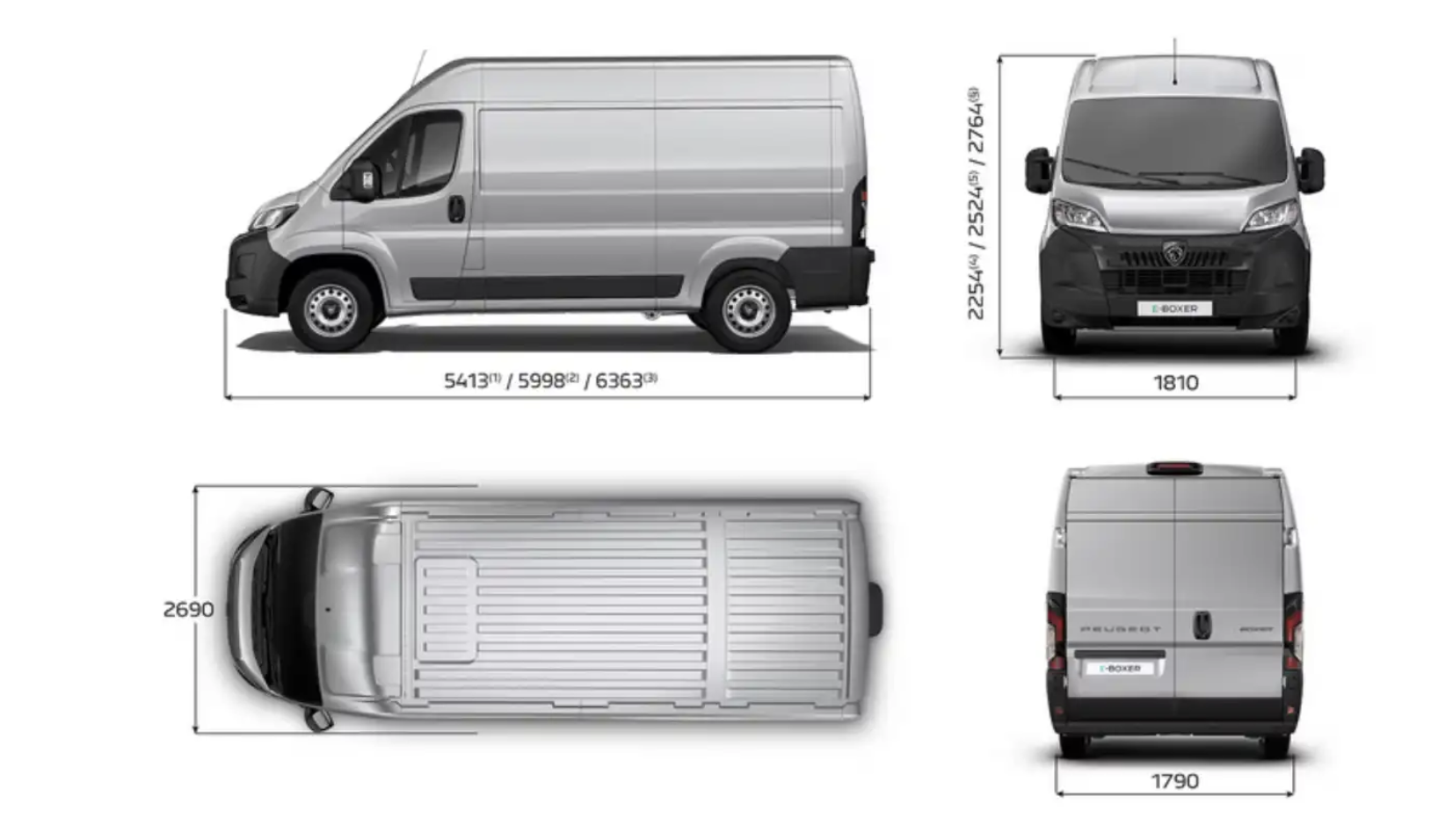 vauxhall movano long wheel base dimensions
