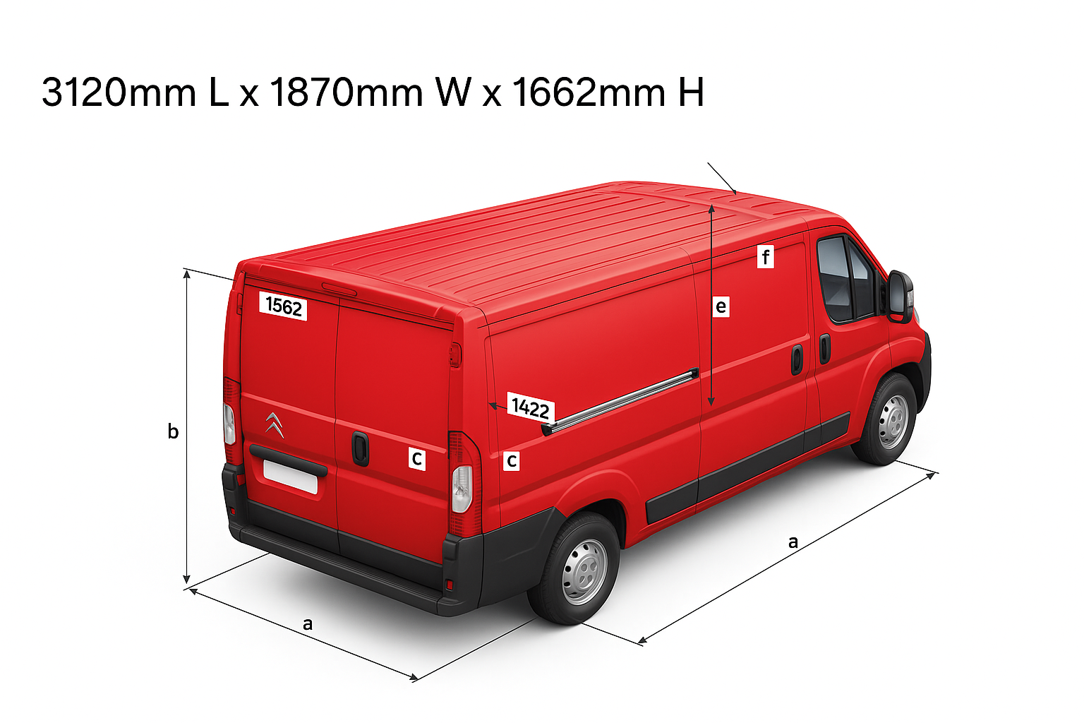 citroen relay dimension