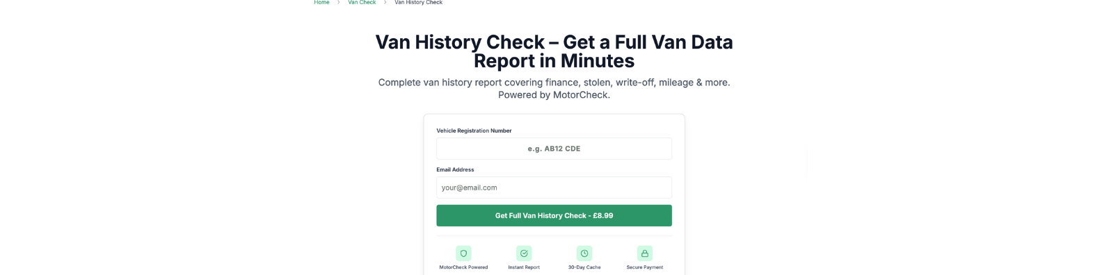 Why You Should Always Run a Van History Check in 2026: Avoid Costly Mistakes