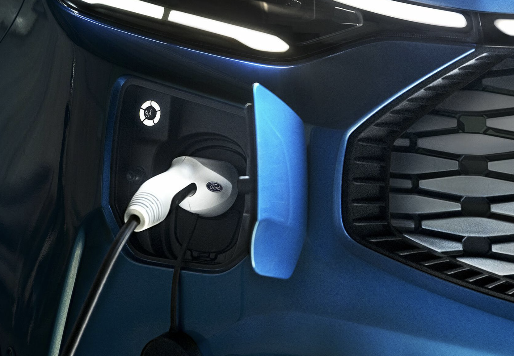 charging ford e transit custom