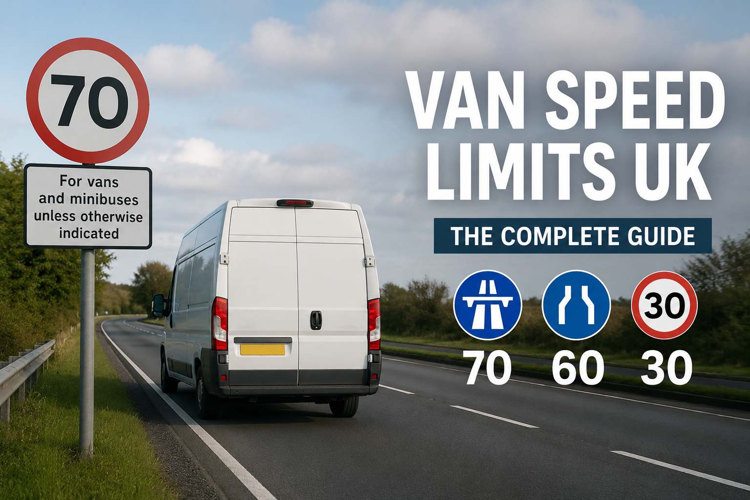 Van Speed Limits UK 2026: Rules by Road & Van Type