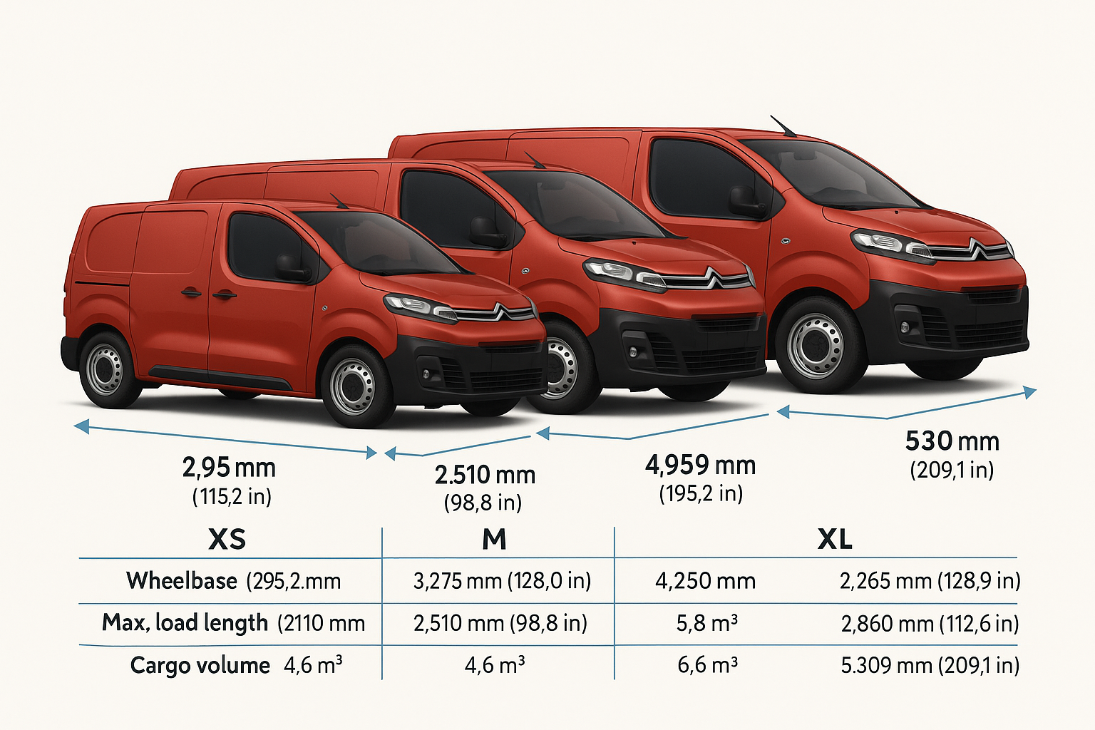 citroen dispatch dimensions