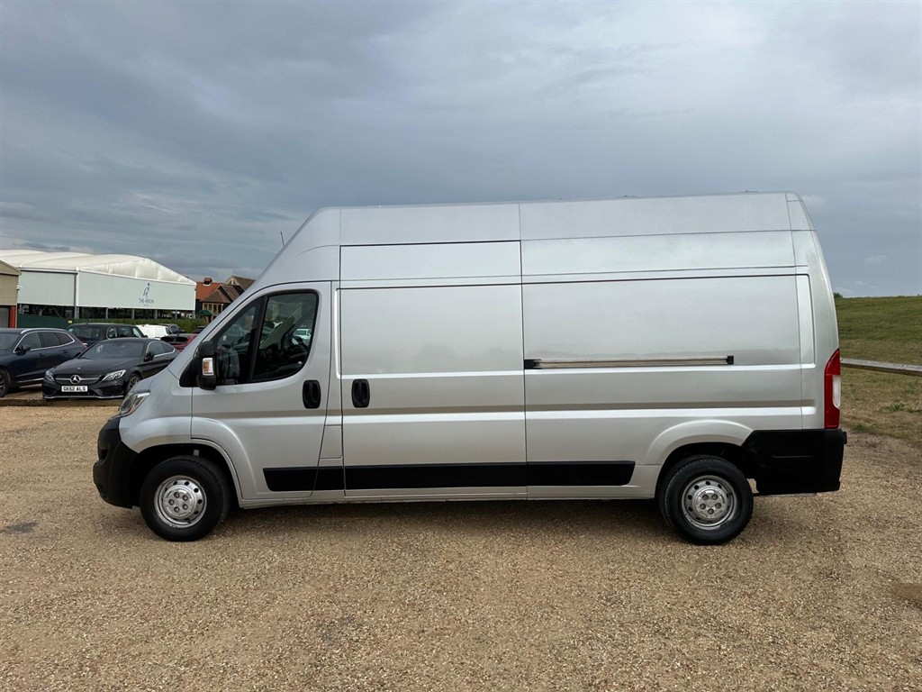 TVM HAVE THE PLEASURE IN OFFERING THIS HIGH ROOF CITROEN RELAY LWB IDEAL CONVERSION CAMPER HORSE BOX COMES WITH SERVICE HISTORY, EXTRAS INCLUDE CAR PLAY, DAB RADIO, AIR CONDITIONING, SAT NAV, BLUETOOTH, REMOTE LOCKING, REAR PARKING SENSORS FACTORY BULKHEAD, PAS ABS, PRICE IS PLUS VAT. DRIVE AWAY TODAY,WE ARE LICENSED CREDIT BROKER ZERO DEPOSIT FINANCE ARRANGED WITHIN THE HOUR, SUBJECT TO STATUS. FULL BOOK PACK. HPI CLEAR WITH CERTIFICATE. DRIVES EXACTLY AS IT SHOULD WITH NO WINES, BUMPS OR CLUNKS. NON SMOKERS VAN . NO PETS. DRIVE AWAY TODAY, SUPERB VALUE. TVM ARE A LICENSED CREDIT BROKER ABLE TO ARRANGE ZERO DEPOSIT FINANCE WITHIN THE HOUR, SUBJECT TO STATUS, AND AS AN AA ACCREDITED DEALER YOU WILL RECEIVE 12 MONTHS COMPLIMENTARY AA ROAD SIDE ASSISTANCE. YOU WILL ALSO RECEIVE 3 MONTHS TVM WARRANTY WITH THE OPTION TO EXTEND AT POS. PART EXCHANGES WELCOME. ANY VEHICLE INSPECTION ALSO WELCOME. WITH OVER 100 SIMILAR VEHICLES AVAILABLE, PLEASE VISIT OUR WEBSITE WWW.TOPVALUEMOTORS.CO.UK FOR ALL OUR CURRENT STOCK. SUCH AS CITROEN - BERLINGO’S, RELAY'S ,DISPATCH’S, FORD - FIESTA’S, TRANSIT CONNECT'S, COURIER'S, CUSTOM'S, RENAULT - TRAFIC'S, KANGOOS, MASTERS, PEUGEOT - BOXERS, PARTNERS, VAUXHALL - COMBOS, CORSA’S, VIVARO'S ,MOVANO’S, MERCEDES - CITAN'S, VITO’S, NISSAN NV20’S, NV300’, NV400’S, VOLKSWAGEN CADDY’S, TRANSPORTER’S, TOYOTA PROACE'S, MOSTLY ULEZ COMPLIANT EURO 6’S BUT WITH SOME EURO 5’S. WE ARE LOCATED IN BRENTWOOD, JUST 3 MILES FROM JUNCTION 29 ON THE M25. PLEASE CALL 07979552285 AT YOUR CONVENIENCE TO ARRANGE A VIEWING AS VIEWING IS STRICTLY BY APPOINTMENT ONLY. OPEN 6 DAYS A WEEK. BUY FROM THE BEST. SEE OUR 5 STAR REVIEWS Key Facts Odometer55,000 MilesFuel TypeDieselTransmissionManualFuel Economy (combined)45.6 MPGYear2019 (19)BodyPanel Van - Thumbnail 2