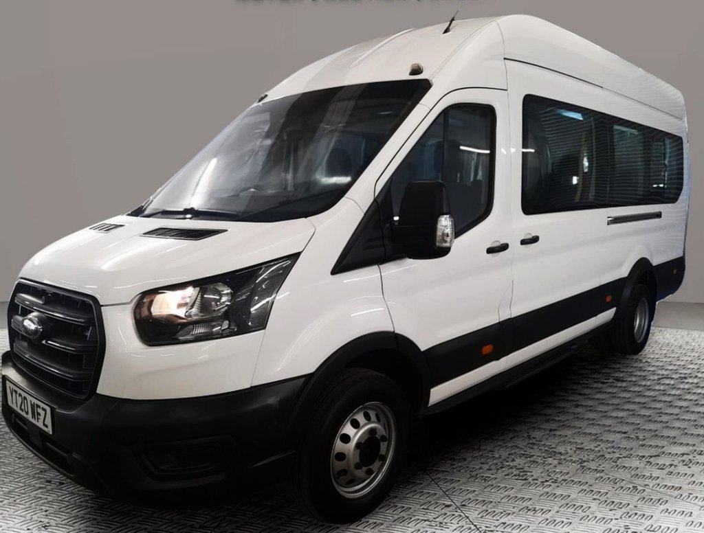 2020 Ford Transit 460 EcoBlue Trend 2.0 TDCi L4 H3 Minibus – 17 Seats | Euro 6 | DRW | Air Con | ULEZ Compliant