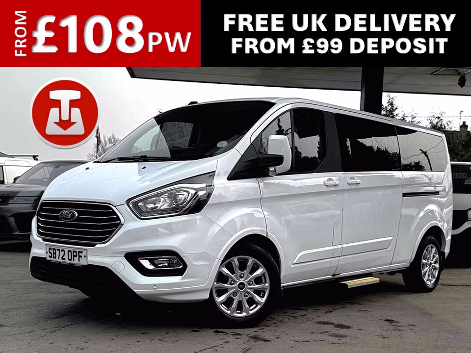 Ford Tourneo Custom 320 EcoBlue Titanium EURO 6 - AUTO 8 SEATER BUS