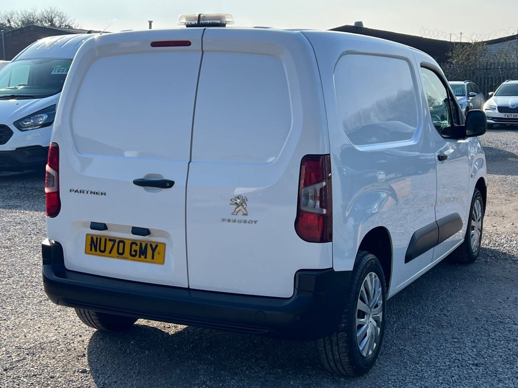 2020 Peugeot Partner 1.5 BlueHDi 1000 Professional Panel Van (100bhp) | Euro 6 | ULEZ Compliant - Thumbnail 3