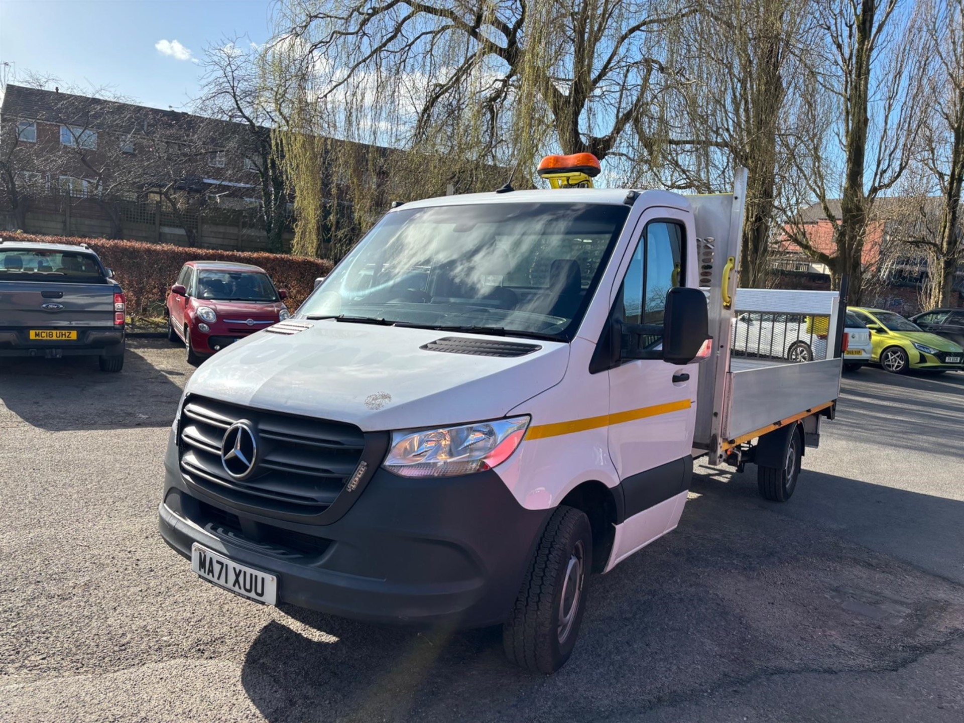 2022 Mercedes-Benz Sprinter 2.0 315 CDI L3 H2 Premium Dropside Van (150BHP) - Thumbnail 9