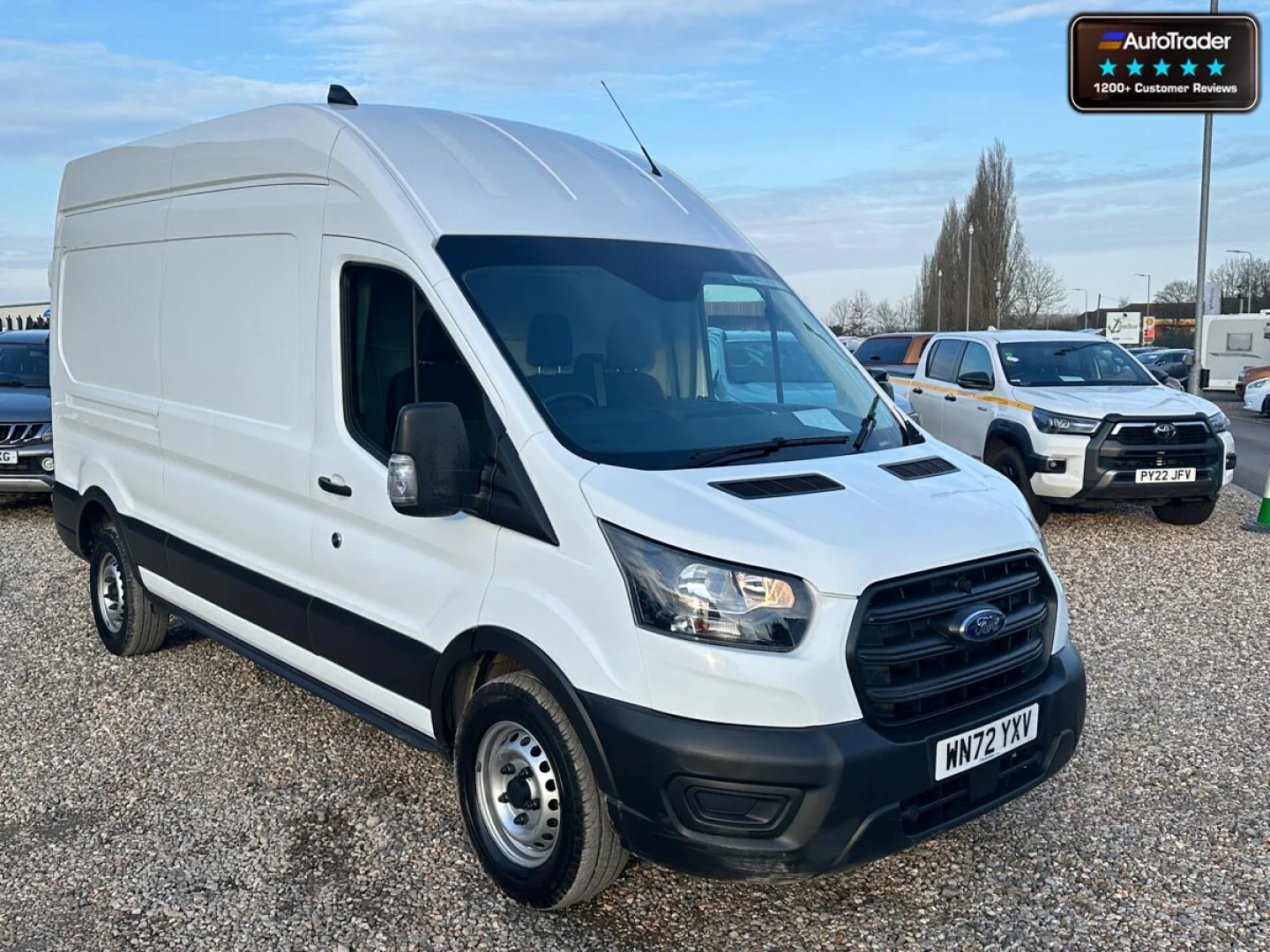 Ford Transit LWB L3H3 High Roof 350 Leader A/C Side Door EURO 6 - Thumbnail 2
