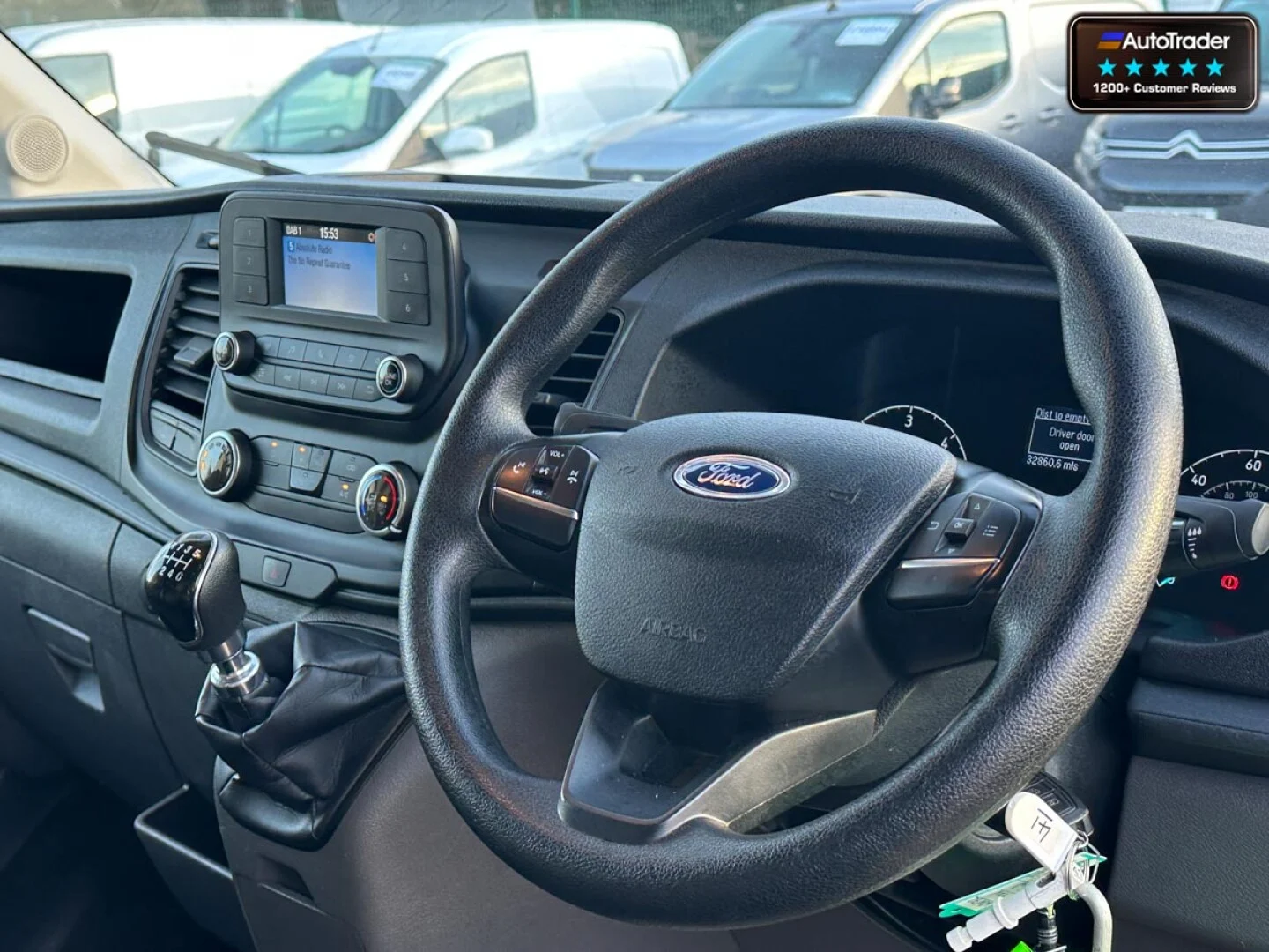 Ford Transit LWB L3H3 High Roof 350 Leader A/C Side Door EURO 6 - Thumbnail 3