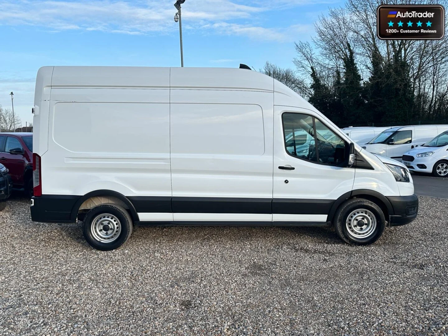 Ford Transit LWB L3H3 High Roof 350 Leader A/C Side Door EURO 6 - Thumbnail 8