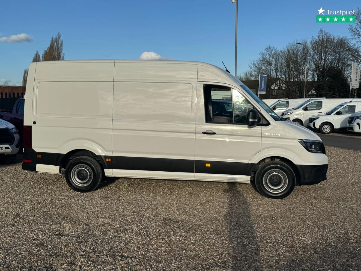 2023 MAN TGE 3.140 Lion XS SWB Panel Van β Medium Roof | Euro 6 | Air Con | Sensors | White | ULEZ Compliant - Thumbnail 7