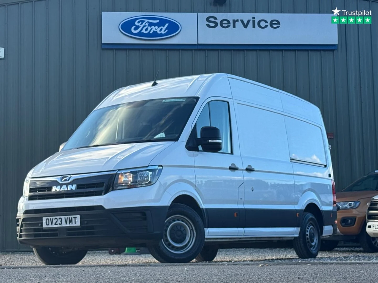 2023 MAN TGE 3.140 Lion XS SWB Panel Van – Medium Roof | Euro 6 | Air Con | Sensors | White | ULEZ Compliant