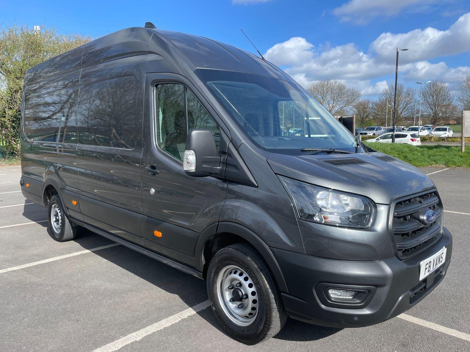Used 2023 Ford Transit 2.0 TDCi EcoBlue Leader XLWB Jumbo Panel Van – ULEZ Compliant & 1 Owner