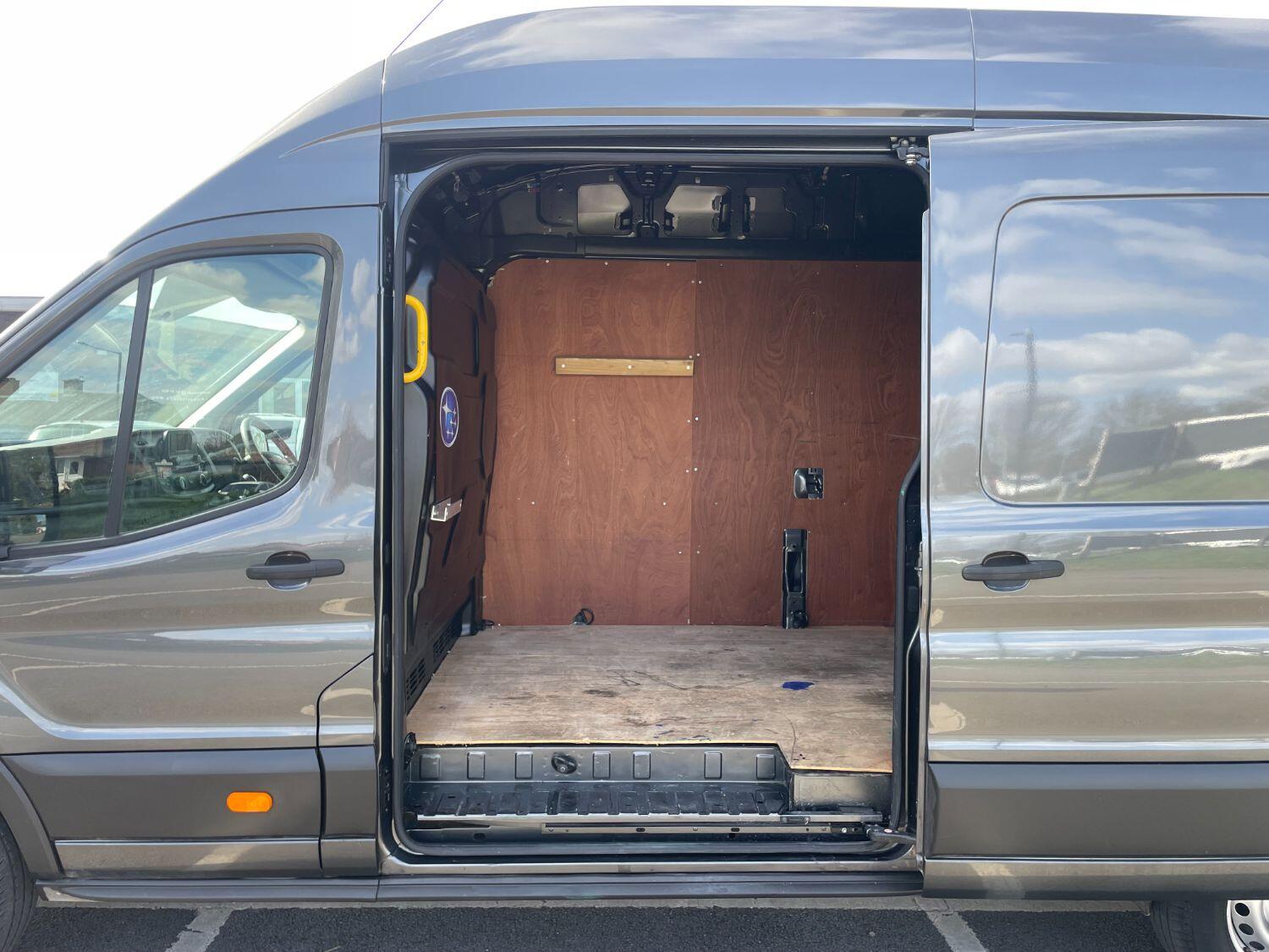 Used 2023 Ford Transit 2.0 TDCi EcoBlue Leader XLWB Jumbo Panel Van – ULEZ Compliant & 1 Owner - Thumbnail 2