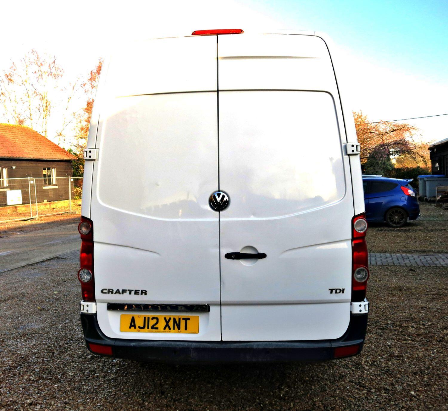 2012 Volkswagen Crafter 2.0 TDI LWB High Roof Panel Van – 136HP | NO VAT | New Turbo & Cambelt - Thumbnail 3