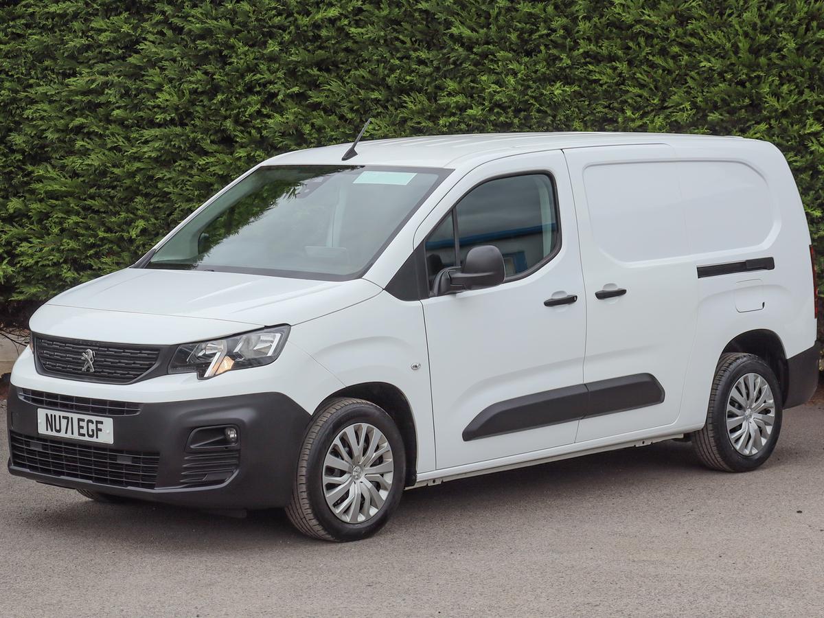 2021 (71) Peugeot Partner 850 Professional Premium, 1.5HDI, 100BHP, L2 Long 5 Seat Crew Van