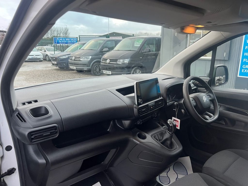 2020 Citroën Berlingo 1.5 BlueHDi 650 Enterprise M Panel Van SWB – Euro 6 | 75PS | 1 Owner - Thumbnail 6