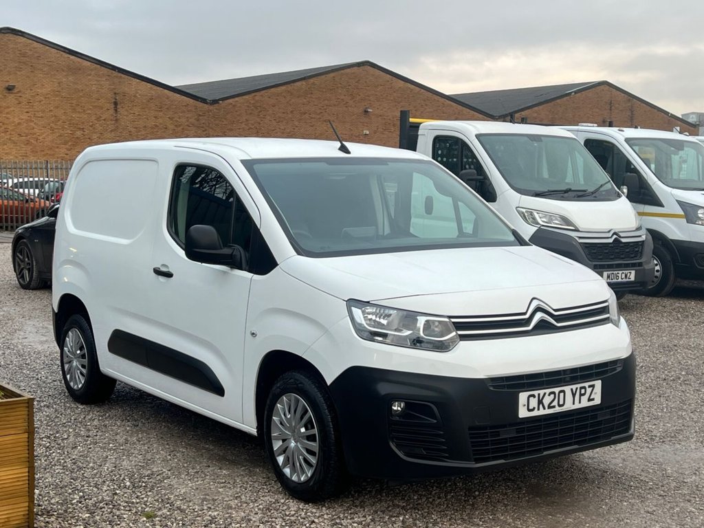 2020 Citroën Berlingo 1.5 BlueHDi 650 Enterprise M Panel Van SWB – Euro 6 | 75PS | 1 Owner