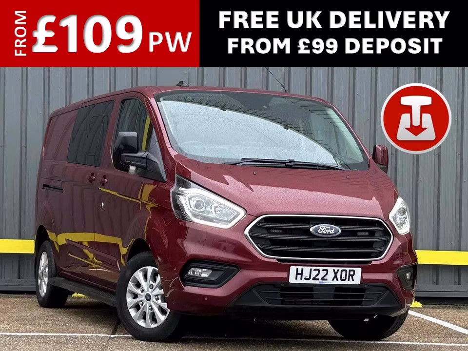 Ford Transit Custom 290 Limited LR DCIV P/V EURO 6 - AUTO - CREW VAN