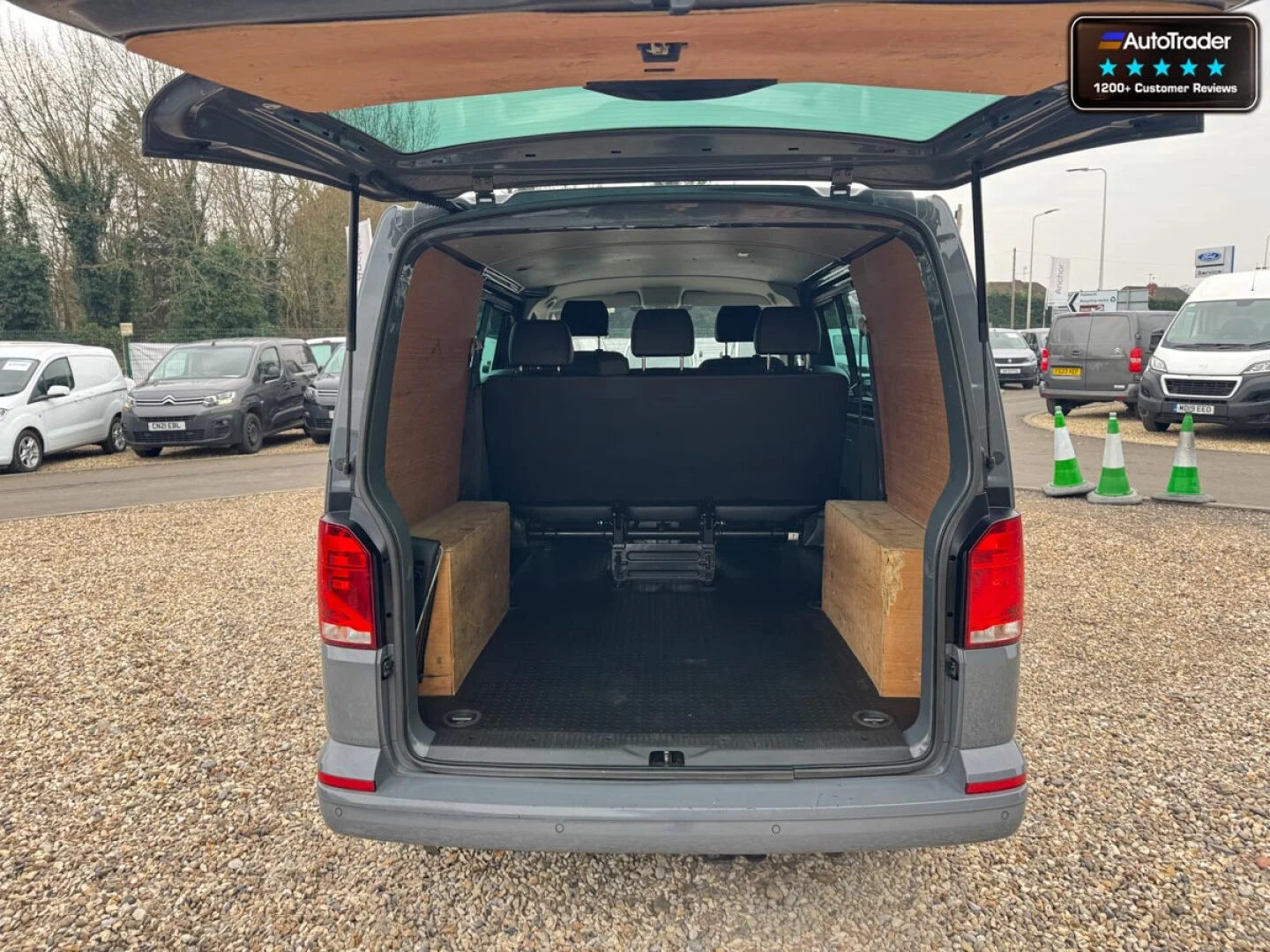 Volkswagen Transporter Crew Cab AUTO SWB L1H1 T32 Tdi Kombi Highline Air Con Sensors EURO 6 - Thumbnail 7