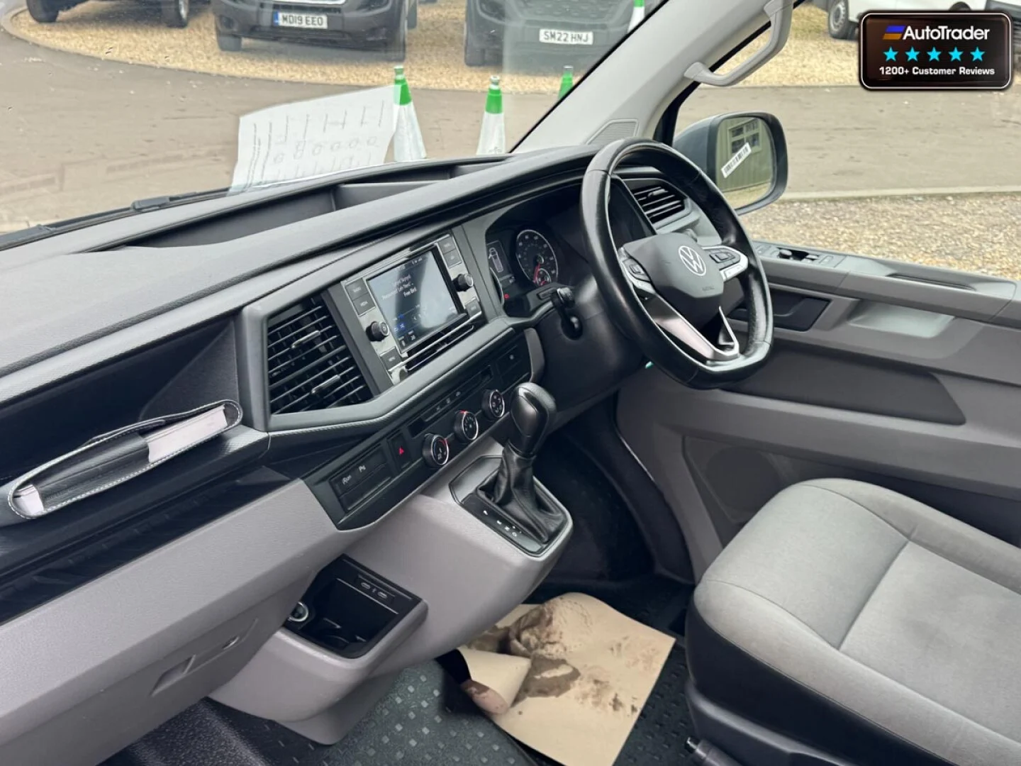 Volkswagen Transporter Crew Cab AUTO SWB L1H1 T32 Tdi Kombi Highline Air Con Sensors EURO 6 - Thumbnail 5