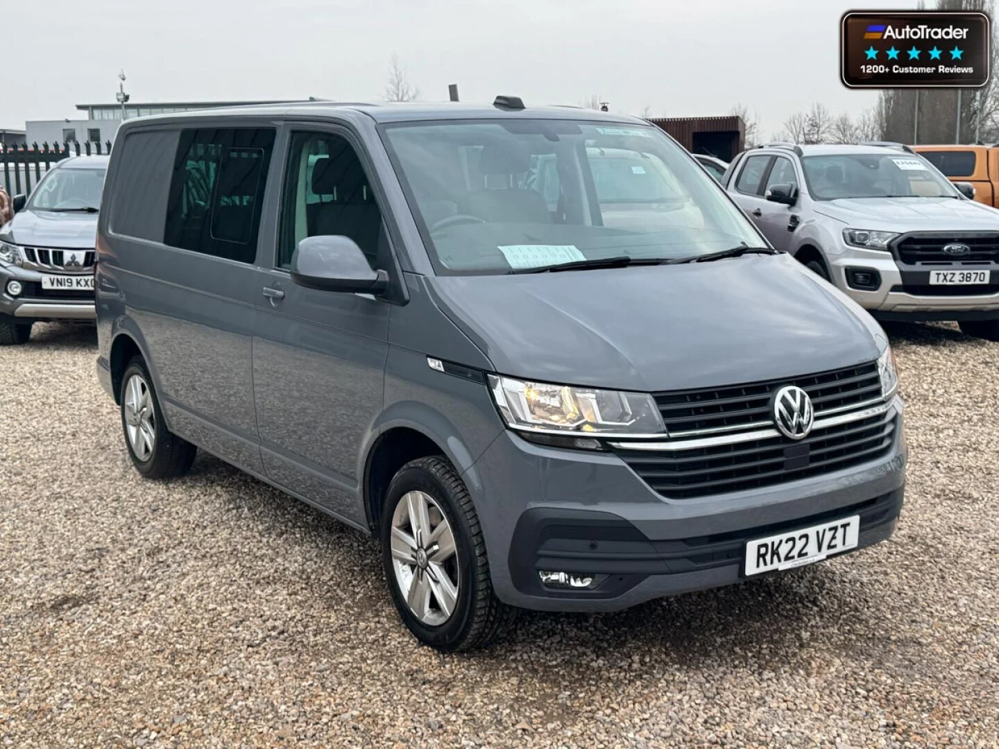 Volkswagen Transporter Crew Cab AUTO SWB L1H1 T32 Tdi Kombi Highline Air Con Sensors EURO 6 - Thumbnail 4